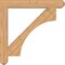 Ekena Millwork Westlake Craftsman Smooth Bracket w/ Offset Brace, Western Red Cedar, 7 1/2"W x 48"D x 48"H BKT0806X48X48WTL04SWR - alternate 3